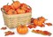 42 PCS Artificial Pumpkins Sets, 12PCS Mini Fake Pumpkins with 30PCS Lifelike Maple Leaves Faux Pumpkins for Decorating Fall Harvest Garland Halloween DIY for Crafts Thanksgiving Decorations